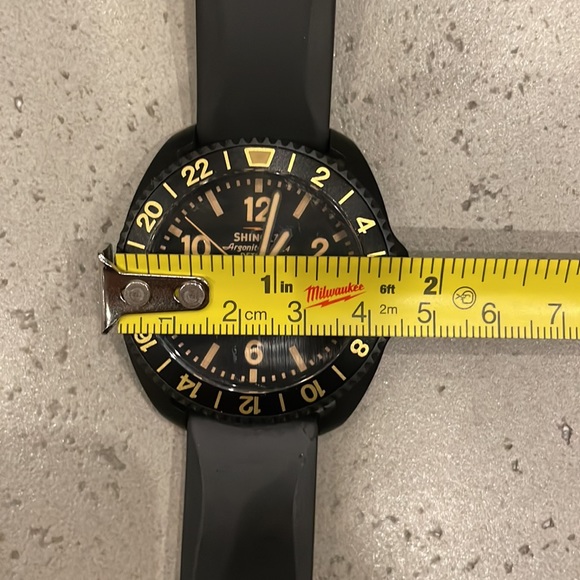 Men’s Shinola Watch, Black Face & Band - Picture 5 of 5